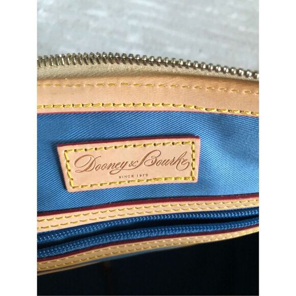 Dooney & Bourke Zip Zip Sea Foam Patent Satchel - Picture 6 of 11